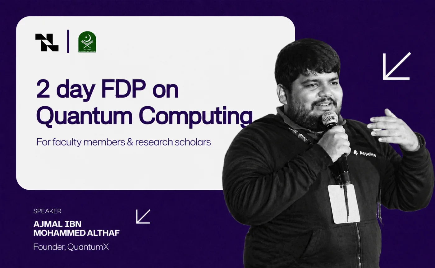 2 Day FDP on Quantum Computing
